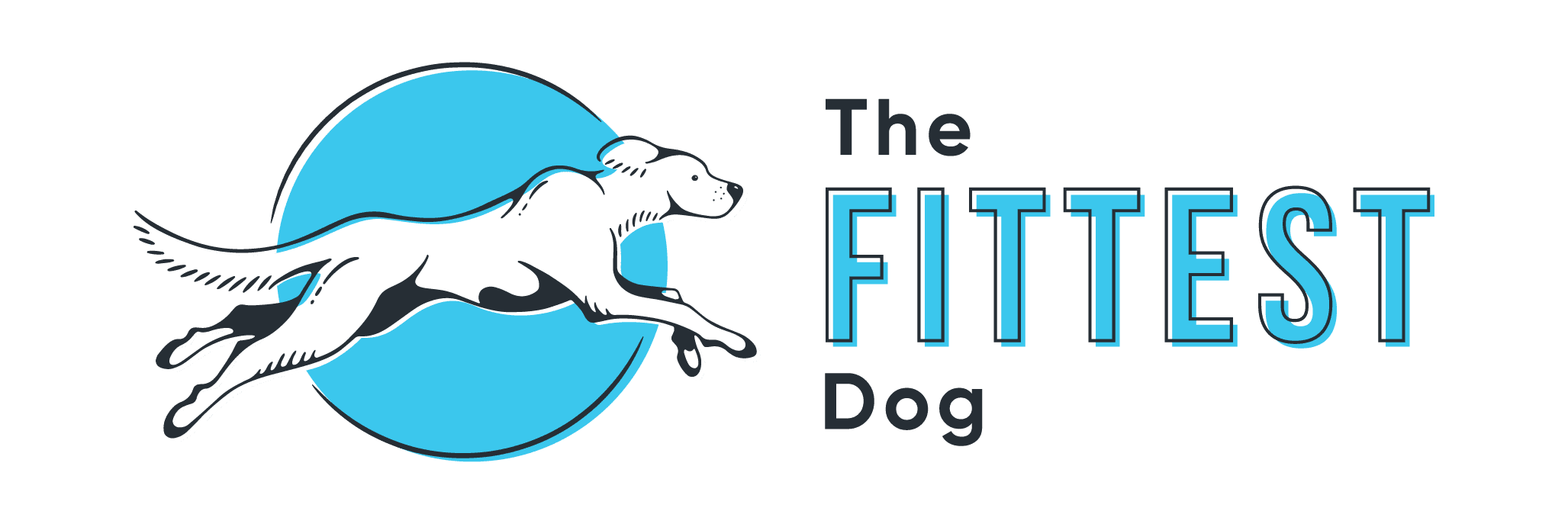 Logo design for dog walking running business in San Diego California The Fittest Dog