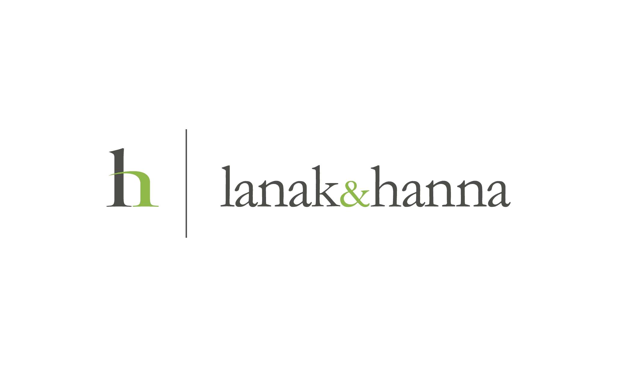 Logo design for Lanak Hanna Law Firm