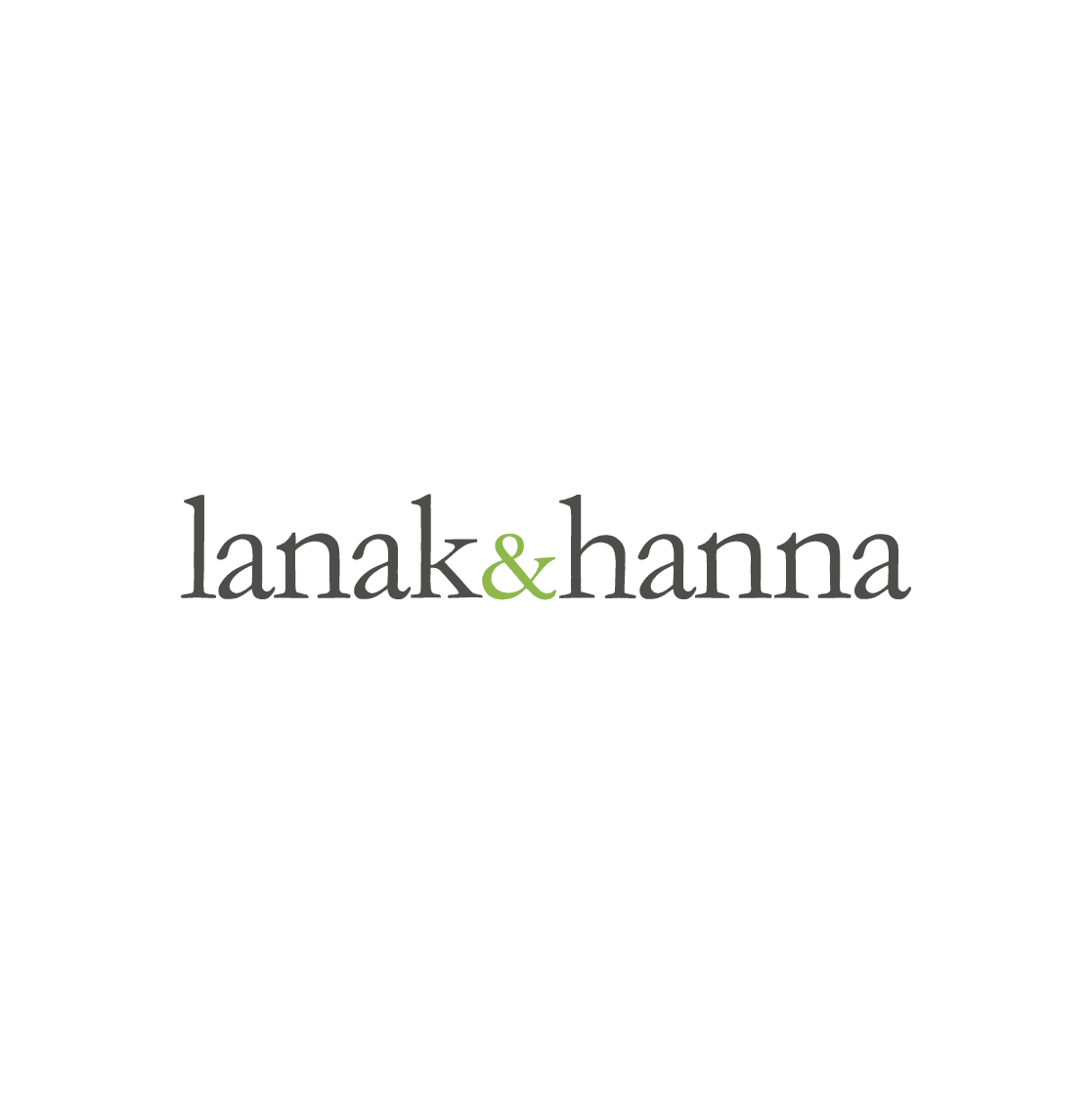 Typographic logo variation for Lanak Hanna Law Firm