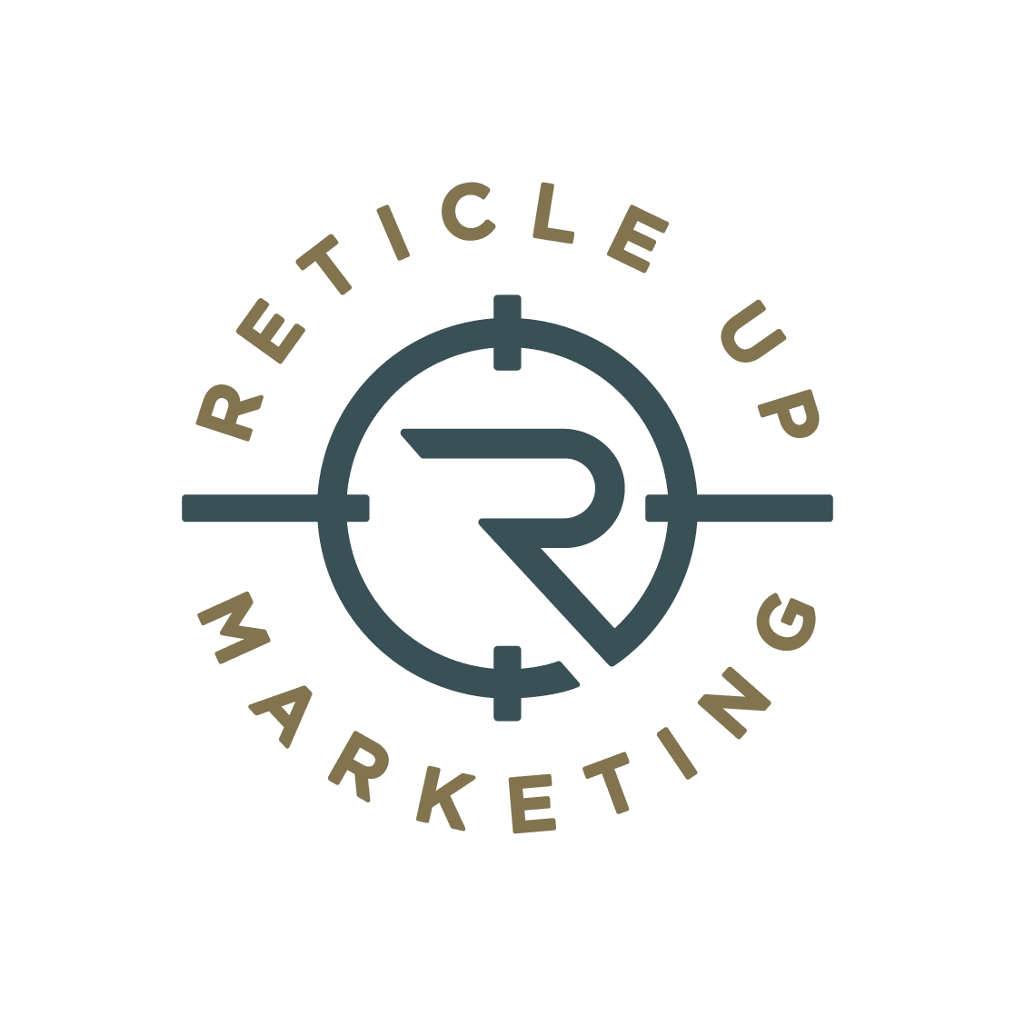 Reticle Up Badge Words