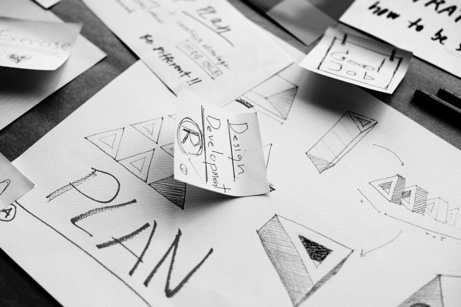 Photo of a branding and marketing plan to help your business succeed and get more sales.