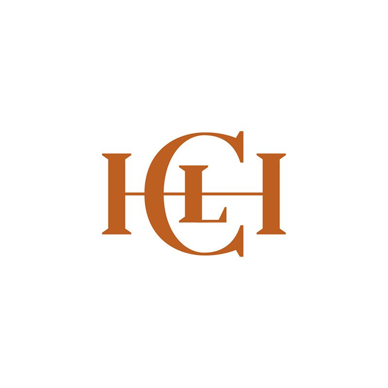 Cullen Harsh Law logo mark monogram design used for law firm branding