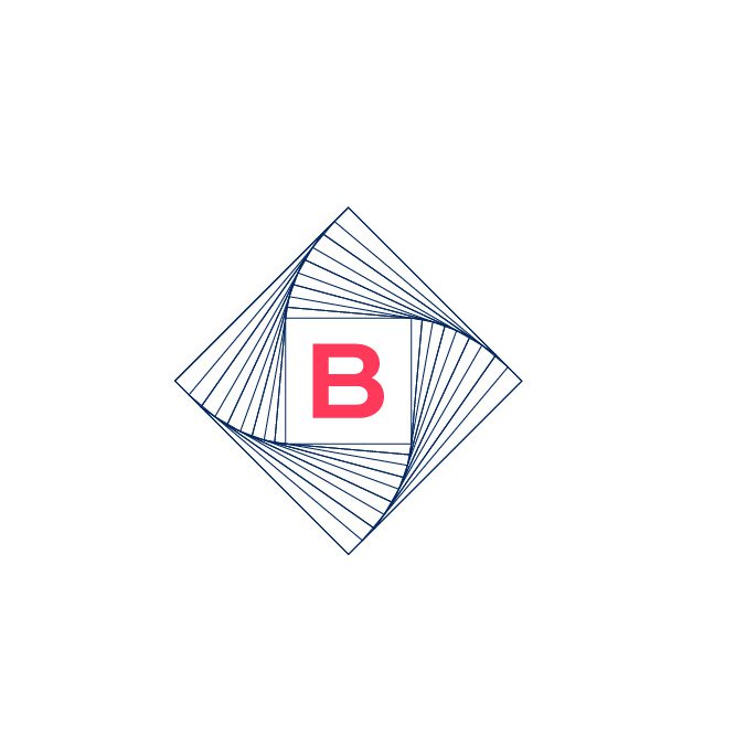 Bestgen Wealth Management Logo Brand Blue Icon Design