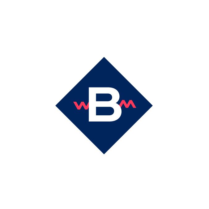 Financial Advisor Bestgen Wealth Management Logo Brand Blue Symbol